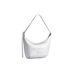 Geantă de umăr Mary-kate metalizată „Silver” 7717332AAKE8110