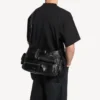 Geantă de umăr superbusy pentru bărbați, de culoare neagră
