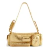 Geantă de umăr Superbusy Xs metalizată „Gold” 7625162AAVI8018