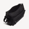 Geantă de umăr tip hobo pentru bărbați, model Explorer, în culoarea neagră