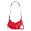 Geantă de umăr Xs Le Cagole „Tomato Red” 6713091VG9Y6534