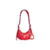 Geantă de umăr Xs Le Cagole „Tomato Red” 6713091VG9Y6534