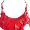 Geantă de umăr Xs Le Cagole „Tomato Red” 6713091VG9Y6534