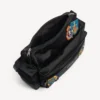 Geantă de weekend pentru bărbați, model Explorer, cu multiple buzunare, mică, în negru/multicolor
