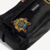 Geantă de weekend pentru bărbați, model Explorer, cu multiple buzunare, mică, în negru/multicolor