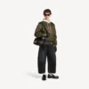 Geantă de weekend pentru bărbați, model Explorer, cu multiple buzunare, mică, în negru/multicolor