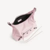 Geantă hobo Le City pentru femei, model mic, în nuanța petal pink