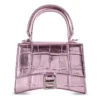 Geantă Hourglass cu mâner de sus „Lilac” 664676-1S4NY-5304