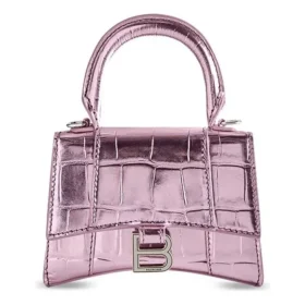 Geantă Hourglass cu mâner de sus „Lilac” 664676-1S4NY-5304