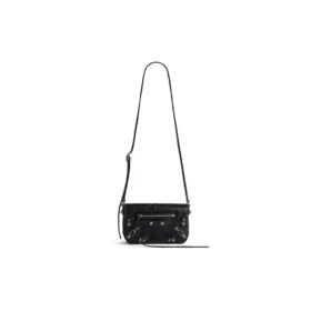Geantă Le Cagole Mini Flap „Black” 781911210KR1000