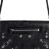 Geantă Le Cagole Mini Flap „Black” 781911210KR1000