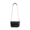 Geantă Le Cagole Xs cu clapetă și accesorii metalice „Negru” 7190822AAXD1000