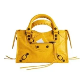 Geantă Le City Bag Mini „Marge Yellow” 8657632ACFH7014 Geantă Le City Bag Mini „Marge Yellow” 8657632ACFH7014