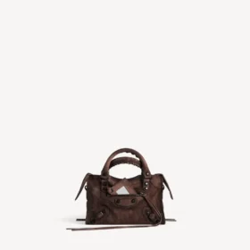 Geantă Le City Bag Mini pentru femei, în nuanța espresso deschis Geantă Le City Bag Mini pentru femei, în nuanța espresso deschis