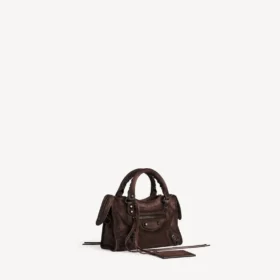 Geantă Le City Bag Mini pentru femei, în nuanța espresso deschis Geantă Le City Bag Mini pentru femei, în nuanța espresso deschis