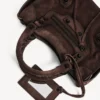 Geantă Le City Bag Mini pentru femei, în nuanța espresso deschis