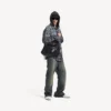 Geantă Le City Moto Medium pentru bărbați, negru