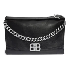 Geantă mare cu clapă Bb Soft „Negru” 7484882AAI41000