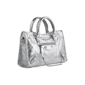 Geantă mică City metalizată „Silver” 7977892AA9R8122