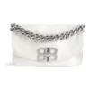 Geantă mică cu clapă Bb Soft „Optic White” 7485982AAIY9001