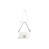 Geantă mică cu clapă Bb Soft „Optic White” 7485982AAIY9001