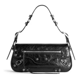 Geantă mică de umăr Le Cagole „Black” 7716401VG9Y1000