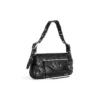 Geantă mică de umăr Le Cagole „Black” 7716401VG9Y1000