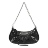 Geantă mini Le Cagole cu lanț „Black” 6958141VG9Y1000