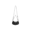 Geantă mini Le Cagole cu lanț „Black” 6958141VG9Y1000