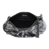 Geantă mini Le Cagole cu lanț și graffiti „Black” 695814210G61090