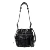 Geantă tip bucket Le Cagole Xs „Black” 7024311VG9Y1000