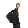 Geantă tip sling Superbusy mare, de culoare neagră