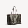 Geantă tote mare pentru femei, model select, în negru/galben