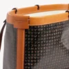 Geantă tote select pentru femei, medie, în negru/roșu