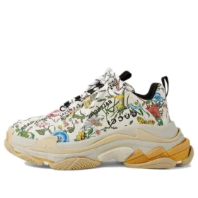 Gucci x Balenciaga The Hacker Project Triple S „Flora Print” 677195-UL110-8461