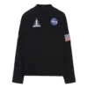 Hanorac Balenciaga x NASA Space Multi-Patch „Black” 662496TKVD71070