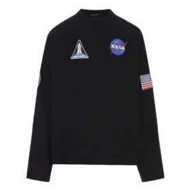 Hanorac Balenciaga x NASA Space Multi-Patch „Black” 662496TKVD71070