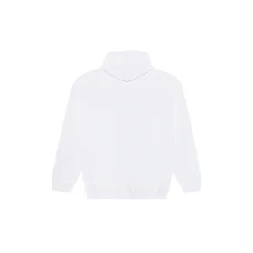 Hanorac casual cu glugă Balenciaga pentru bărbați, din bumbac pur, alb 570811TJV859040