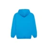 Hanorac cu glugă și mâneci lungi pentru bărbați Balenciaga FW21 cu logo, albastru 570811TIV557560