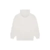 Hanorac cu glugă pentru bărbați Balenciaga FW21 cu imprimeu cu litere ale logo-ului, mâneci lungi, alb cremos 570811TIV552970