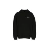 Hanorac cu glugă pentru bărbați Balenciaga SS21 din bumbac, mărime mare, mâneci lungi, negru 620973TKV871070