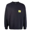 Hanorac cu guler rotund FBI „Bleu marine/Galben” 676629TLVH14265
