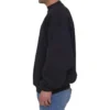 Hanorac cu guler rotund și etichetă de întreținere „Black” 724511TNVL61070