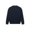 Hanorac cu guler rotund Worldwide Retail Therapy „Washed Black Yellow” 676629TLVA91361