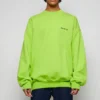 Hanorac cu logo contrastant „Lime” 671125TKVB57072