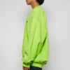 Hanorac cu logo contrastant „Lime” 671125TKVB57072