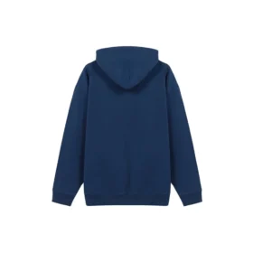 Hanorac pentru bărbați Balenciaga, cu căptușeală din fleece, croi larg, cu glugă și mâneci lungi, albastru 570811TJV854866