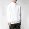 Hanorac pentru bărbați Balenciaga cu logo pe spate, alb, 556143TAV379000