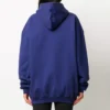 Hanorac sport casual cu logo alfabetic, albastru marin 578135TIV551195