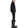 Hanorac sport rotund cu straturi „Black White” 767860TPVF31070